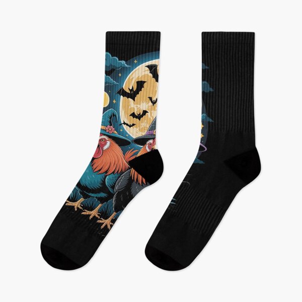 Item preview, Tonight We Fly Witch Chicken Halloween Costume designed and sold by FluoroWave.
