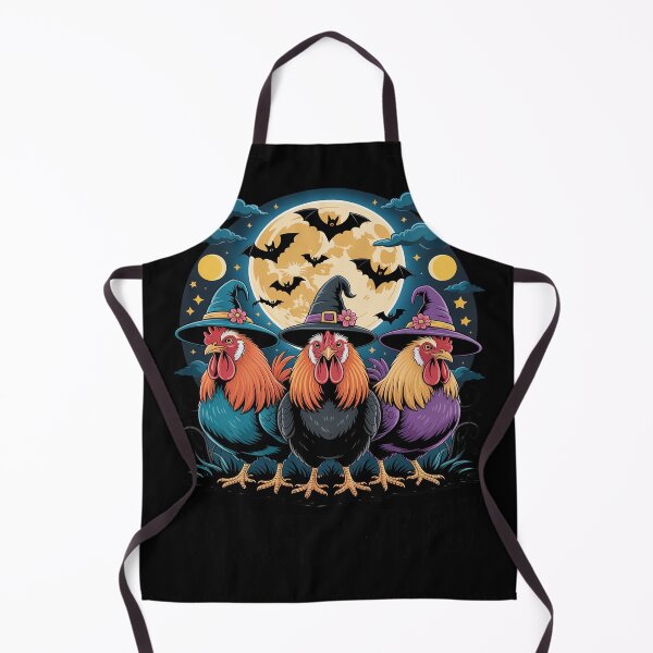 Item preview, Tonight We Fly Witch Chicken Halloween Costume designed and sold by FluoroWave.
