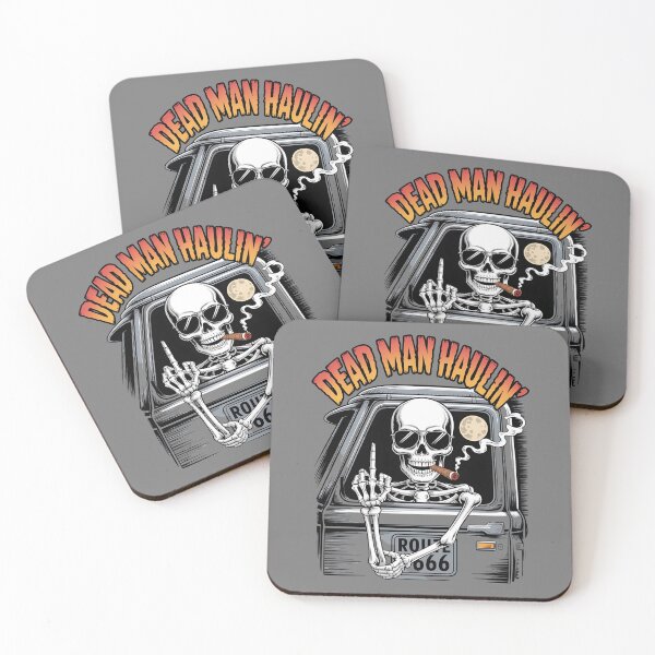 Item preview, Skeleton truck driver - diesel humor - afterlife road trip - eternal road - skeleton road warrior - undead trucker journey - ghost road shirt - truck stop ghost stories designed and sold by JansenGS.