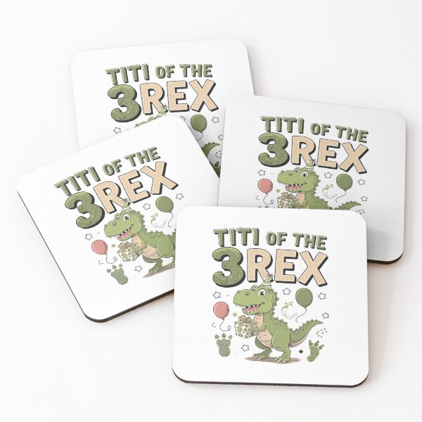 Item preview, Titi Of The Three Rex Birthday Dinosaur Family Matching  designed and sold by repconomArt.