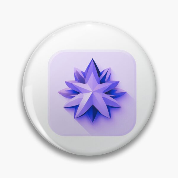 Item preview, Soft Violet Star Icon designed and sold by RED-MOUSE.