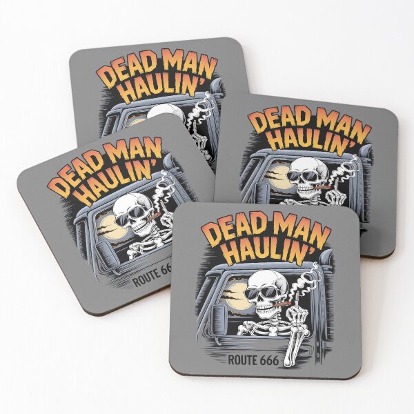 Item preview, Skeleton truck driver - haunted job parody - ghost vehicle - haunted truck - undead convoy - paranormal rig - cursed engine - cb radio ghost - haunted highway - urban legend trucker designed and sold by JansenGS.