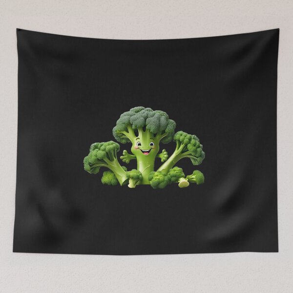 Item preview, the happiest broccoli ever designed and sold by aledfychan.