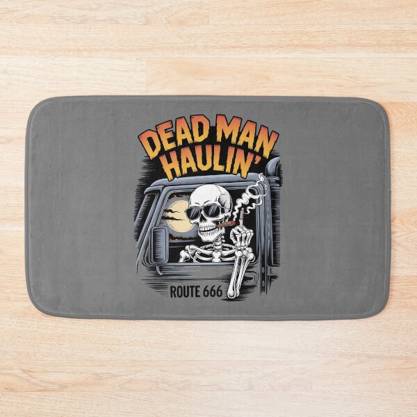 Item preview, Skeleton truck driver - haunted job parody - ghost vehicle - haunted truck - undead convoy - paranormal rig - cursed engine - cb radio ghost - haunted highway - urban legend trucker designed and sold by JansenGS.
