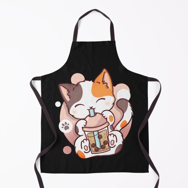 Item preview, Kawaii Cat Boba Tea Anime Neko Aesthetic designed and sold by HarberBonita.