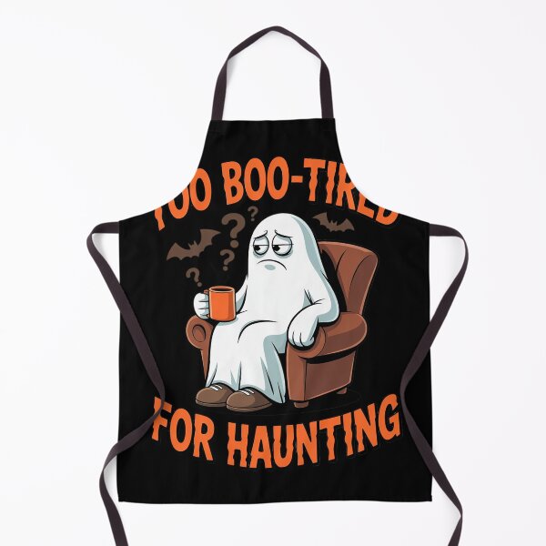 Item preview, Too Boo Tired for Haunting Lazy Ghost Coffee designed and sold by FluoroWave.