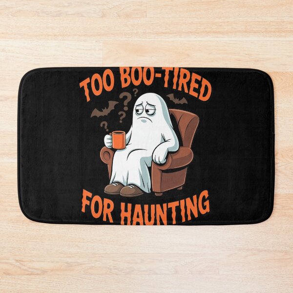 Item preview, Too Boo Tired for Haunting Lazy Ghost Coffee designed and sold by FluoroWave.