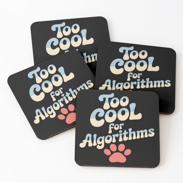 Item preview, Too Cool for Algorithms Pet Nerd Computer designed and sold by FluoroWave.