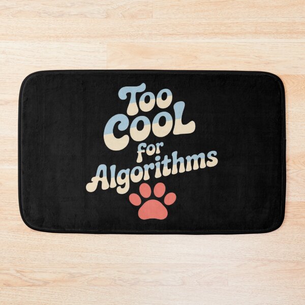 Item preview, Too Cool for Algorithms Pet Nerd Computer designed and sold by FluoroWave.