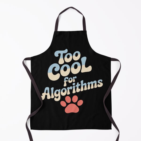 Item preview, Too Cool for Algorithms Pet Nerd Computer designed and sold by FluoroWave.