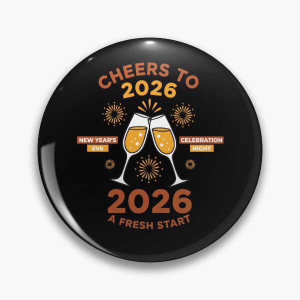Artikelvorschau, Ein Hoch auf die Silvesterfeier 2026! entworfen und verkauft von LuminOrb.