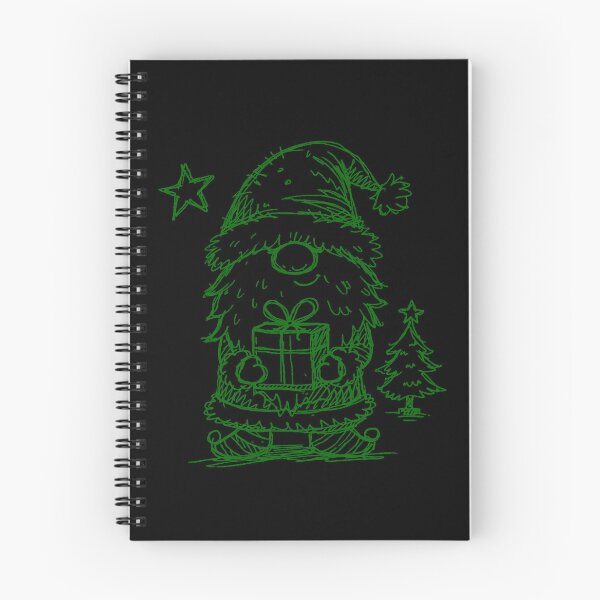 Item preview, Cute Christmas Gnome with Gift Doodle Style GoB designed and sold by LuminShadowArt.