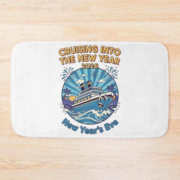 Item preview, Cruising Into The New Year 2026 Fun New Year's Eve designed and sold by LuminOrb.