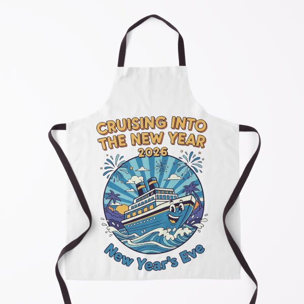 Item preview, Cruising Into The New Year 2026 Fun New Year's Eve designed and sold by LuminOrb.