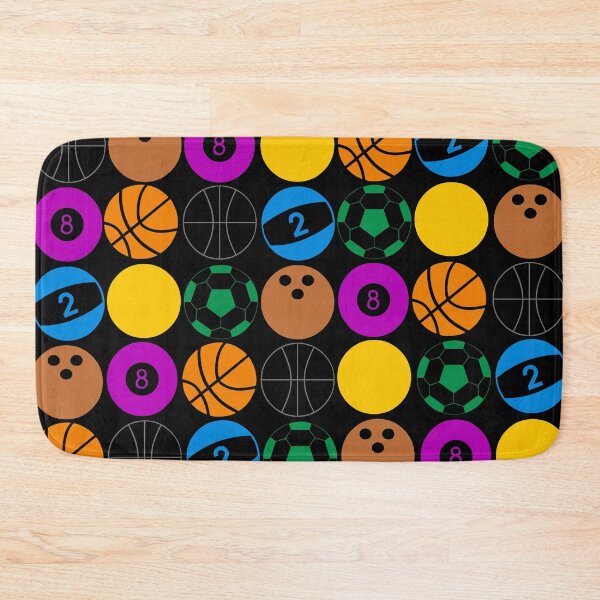Item preview, Sports Balls Pattern Illustration designed and sold by NNAANN.