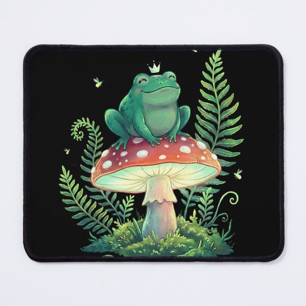 Item preview, Frog and Mushroom designed and sold by CatherineLievre.