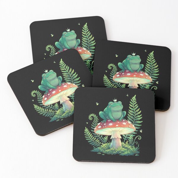 Item preview, Frog and Mushroom designed and sold by CatherineLievre.