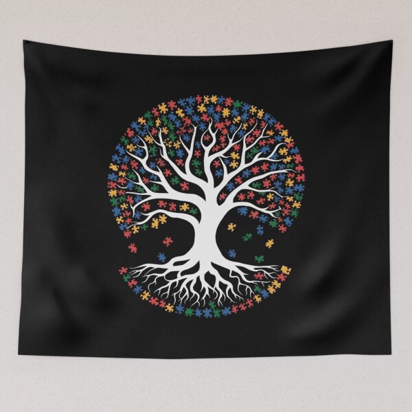 Item preview, Tree Of Life Autism Awareness Month Funny Supporter  designed and sold by repconomArt.