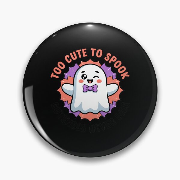 Item preview, Too Cute To Spook Kawaii Ghost Halloween designed and sold by Voidbinder.