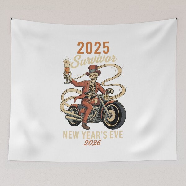 Item preview, 2025 Survivor New Year's Eve 2026 designed and sold by LuminOrb.