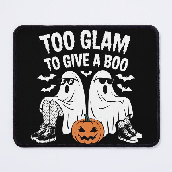 Item preview, Too Glam To Give A Boo Halloween Ghost Spooky Season Pumpkin designed and sold by Voidbinder.