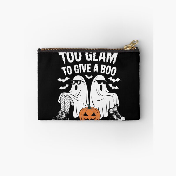 Item preview, Too Glam To Give A Boo Halloween Ghost Spooky Season Pumpkin designed and sold by Voidbinder.