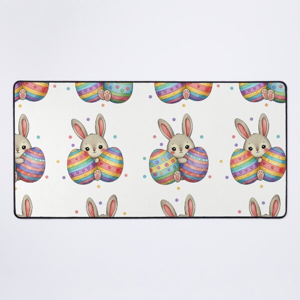 Item preview, Easter Snuggle Squad – Seamless Bunny & Egg Pattern designed and sold by meesub.