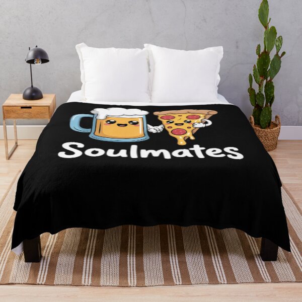 Item preview, Soulmates Pizza Beer designed and sold by RayhendersonArt.