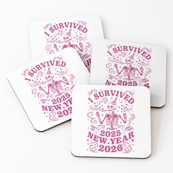 Item preview, I Survived New Year 2025 2026 Party Vibes designed and sold by LuminOrb.