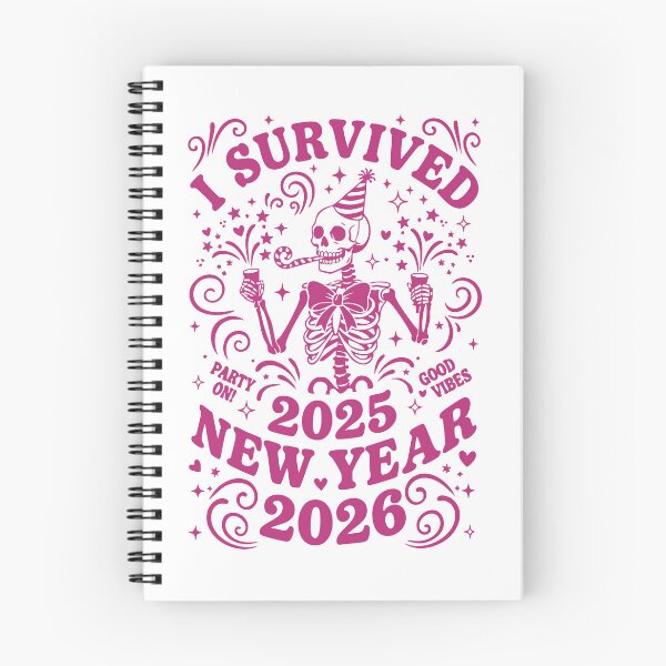 Item preview, I Survived New Year 2025 2026 Party Vibes designed and sold by LuminOrb.