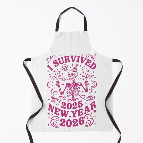 Item preview, I Survived New Year 2025 2026 Party Vibes designed and sold by LuminOrb.
