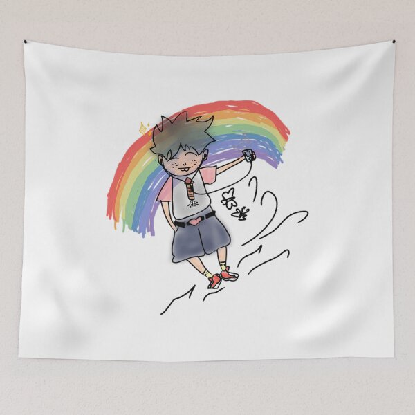 Item preview, Happy Boys Doodle Design designed and sold by DoodleCenStore.