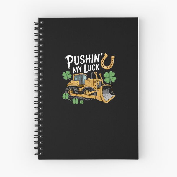 Item preview, St Patricks Day Bulldozer Saint Paddys Construction designed and sold by RayhendersonArt.