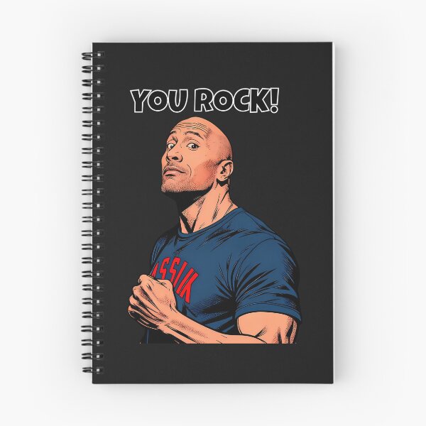 Item preview, You Rock - Dwayne Johnson Comic Illustration Meme designed and sold by KenlynPlaka.