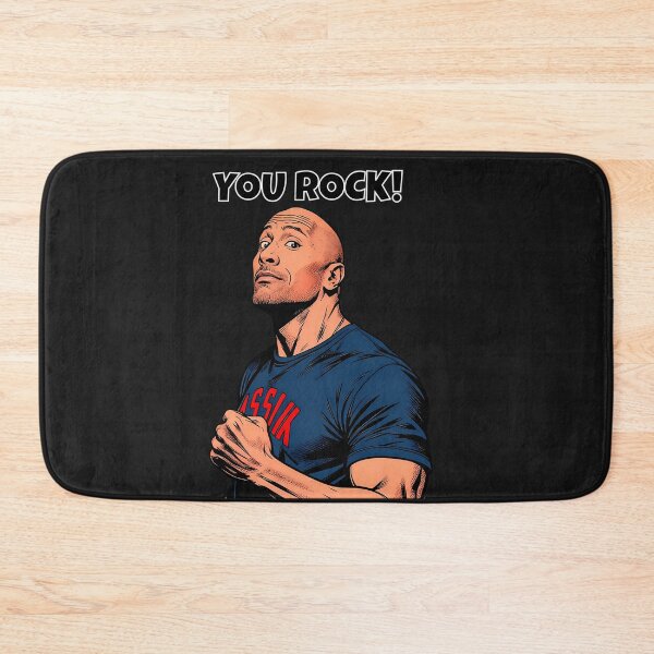 Item preview, You Rock - Dwayne Johnson Comic Illustration Meme designed and sold by KenlynPlaka.