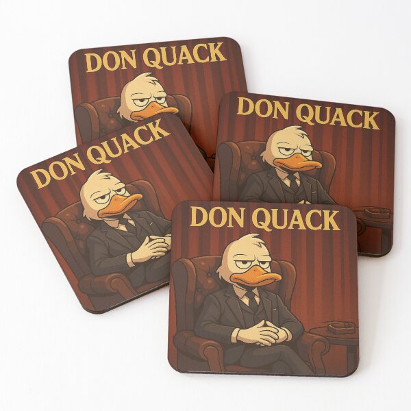 Item preview, Don Quack – Funny Mafia Duck Boss designed and sold by the-dovlat.
