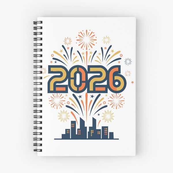 Item preview, Celebrate New Year's Eve 2026 Fireworks Skyline designed and sold by LuminOrb.