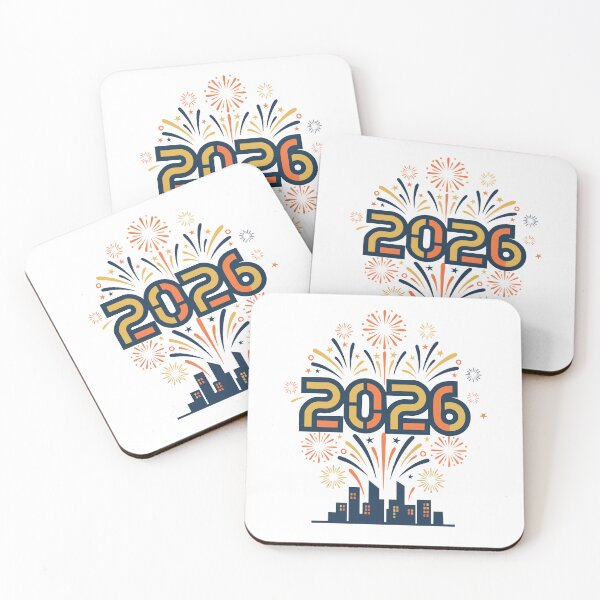 Item preview, Celebrate New Year's Eve 2026 Fireworks Skyline designed and sold by LuminOrb.