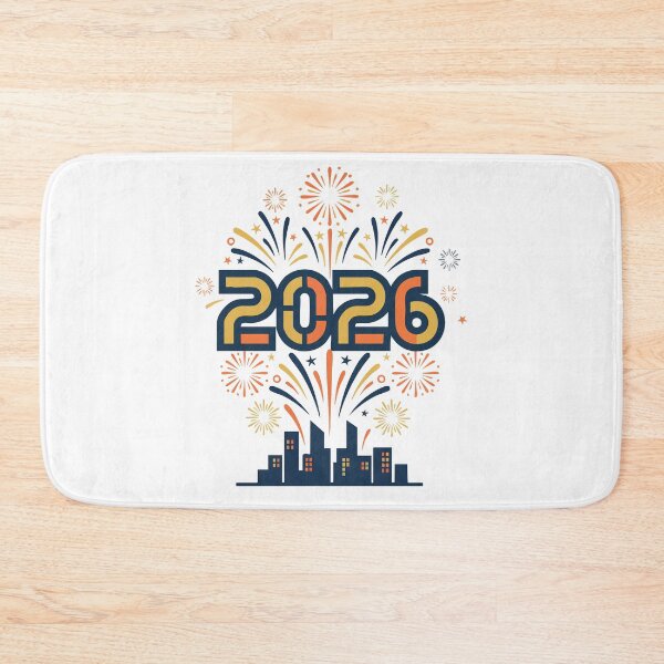 Item preview, Celebrate New Year's Eve 2026 Fireworks Skyline designed and sold by LuminOrb.