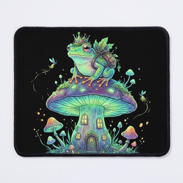 Item preview, Frog and Mushroom designed and sold by CatherineLievre.