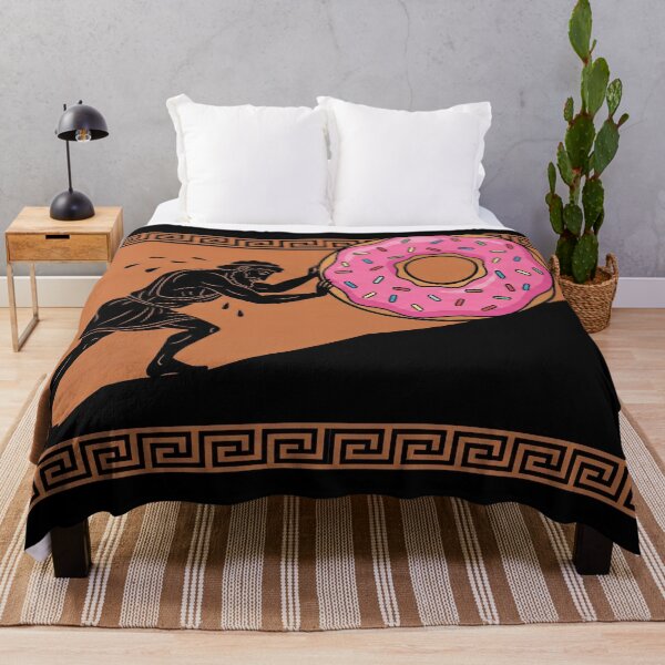 Item preview, Sisyphus Workout - The Post-Christmas Struggle (Funny Greek) designed and sold by MythoWorldddd.