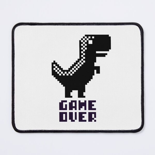 Item preview, Pixel Dino Game Over designed and sold by TrisselShop.