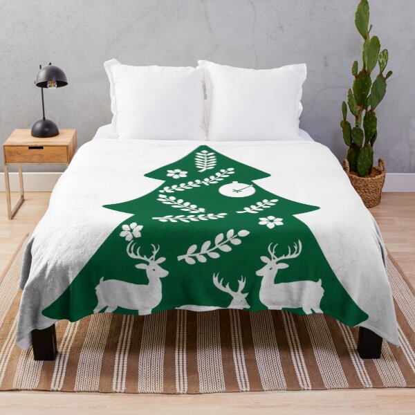 Item preview, Festive tree with deer designed and sold by Sigtrix.