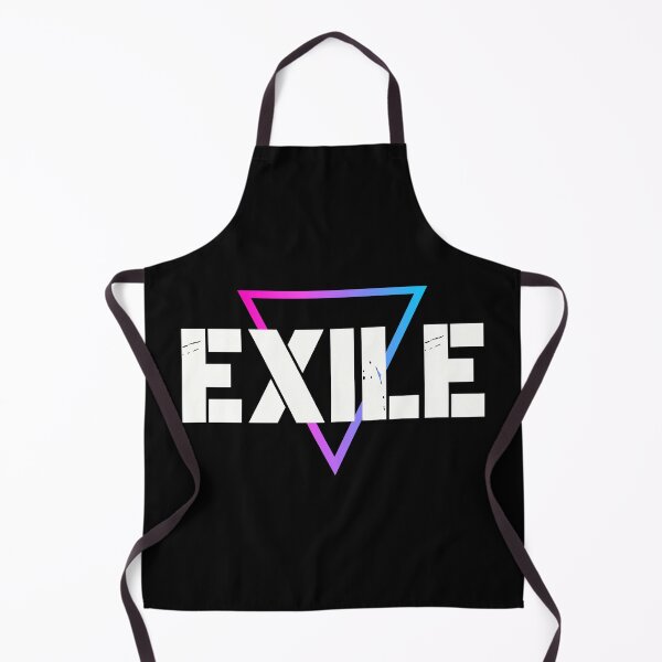 Item preview, EXILE Neon Triangle Typography designed and sold by NNAANN.