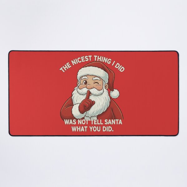 Item preview, T-Shirt Sarcastic Santa Christmas Secret Keeper Joke designed and sold by QuipQuips.