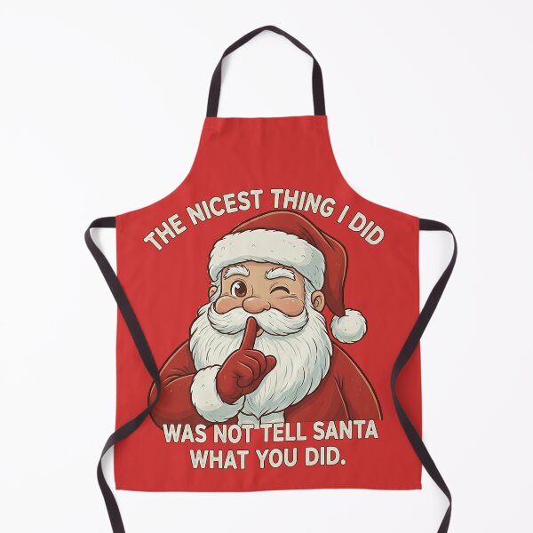 Item preview, T-Shirt Sarcastic Santa Christmas Secret Keeper Joke designed and sold by QuipQuips.