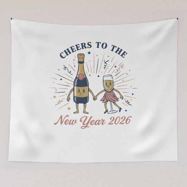 Item preview, Cheers To The New Year 2026 Celebration Party designed and sold by LuminOrb.