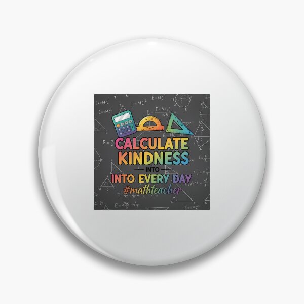 Item preview, Calculate Kindness Everyday Math Teacher Design designed and sold by Crithimard91.