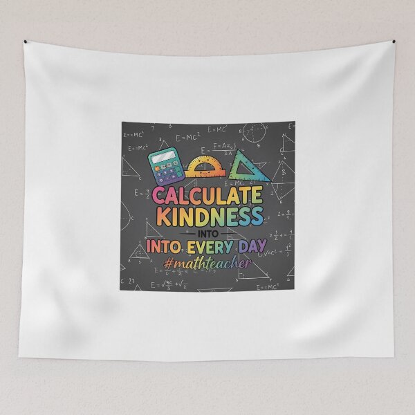 Item preview, Calculate Kindness Everyday Math Teacher Design designed and sold by Crithimard91.