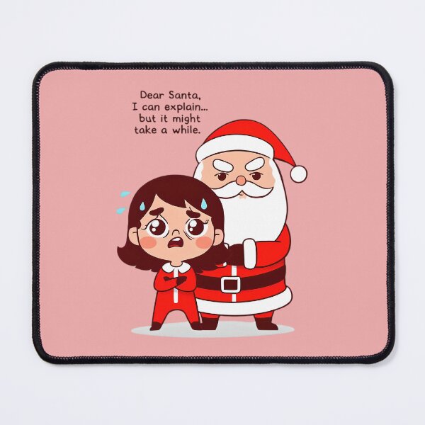Item preview, Dear Santa I Can Explain Funny Cute Christmas designed and sold by SamartkitDesign.